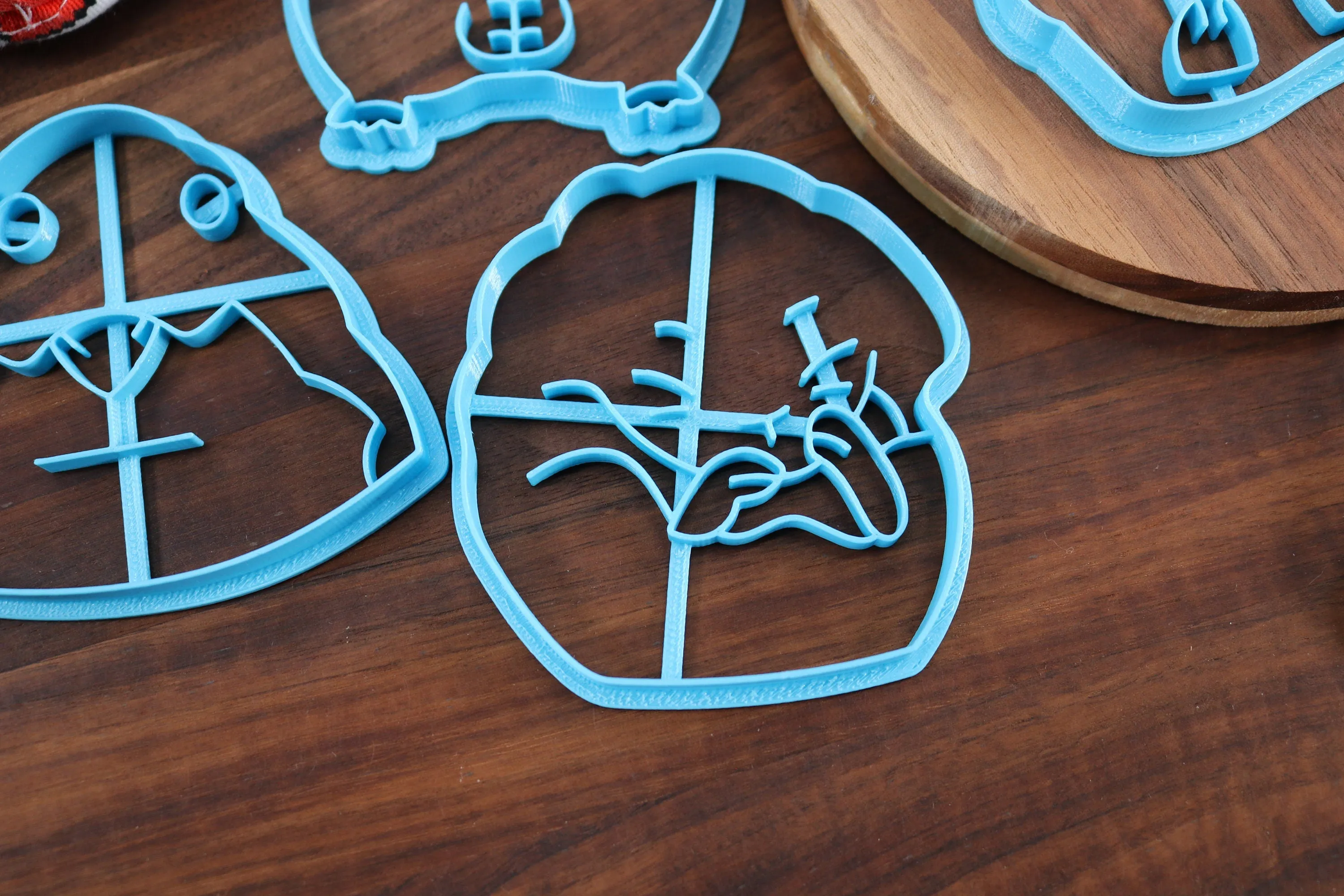 Hamster Cookie Cutters - Hamster Outline, Sleeping Hamster, Hamster Face