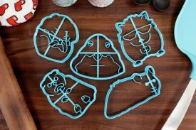 Hamster Cookie Cutters - Hamster Outline, Sleeping Hamster, Hamster Face