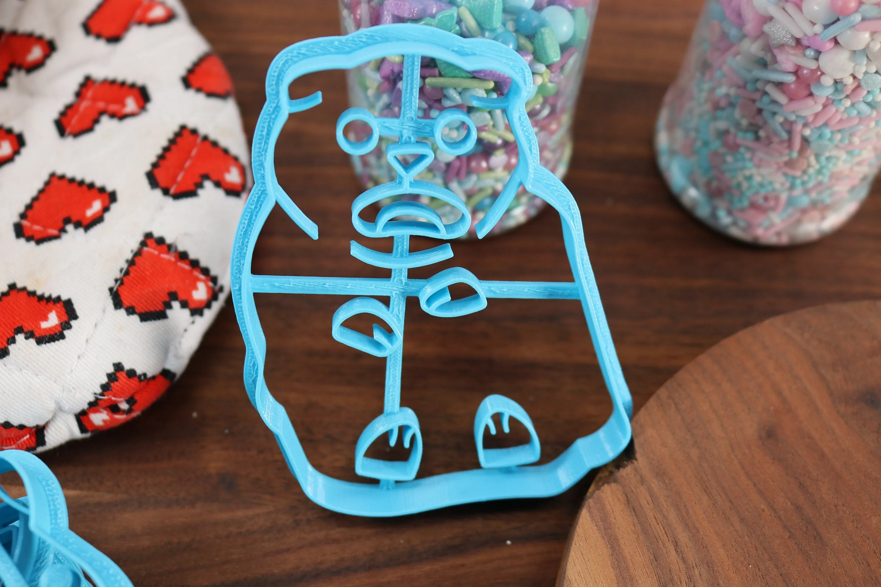 Hamster Cookie Cutters - Hamster Outline, Sleeping Hamster, Hamster Face