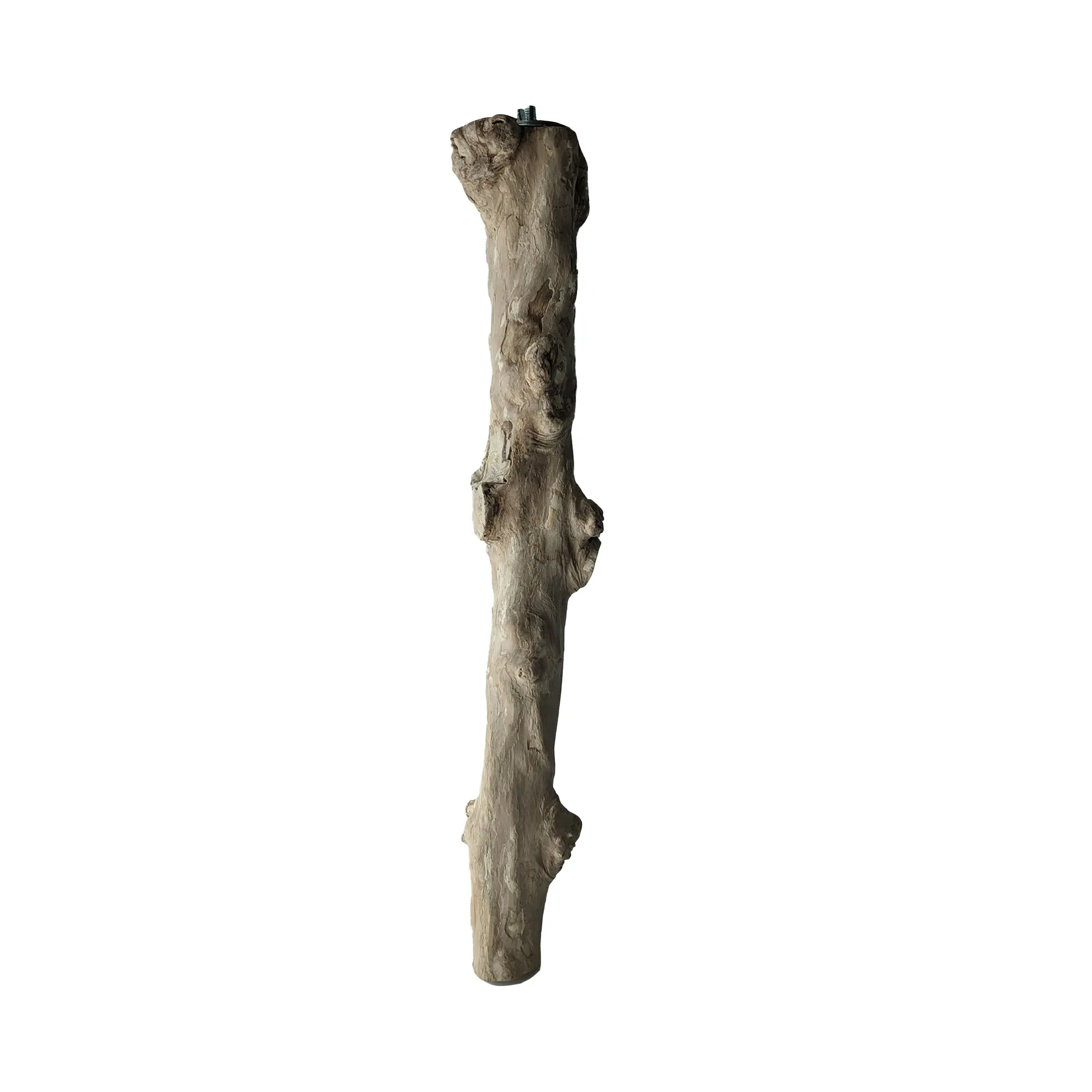 HARI Java Coffee Wood Perch for Large x x large Parrots - 5 cm (2 in) diameter x 42 cm (16.5 in) L