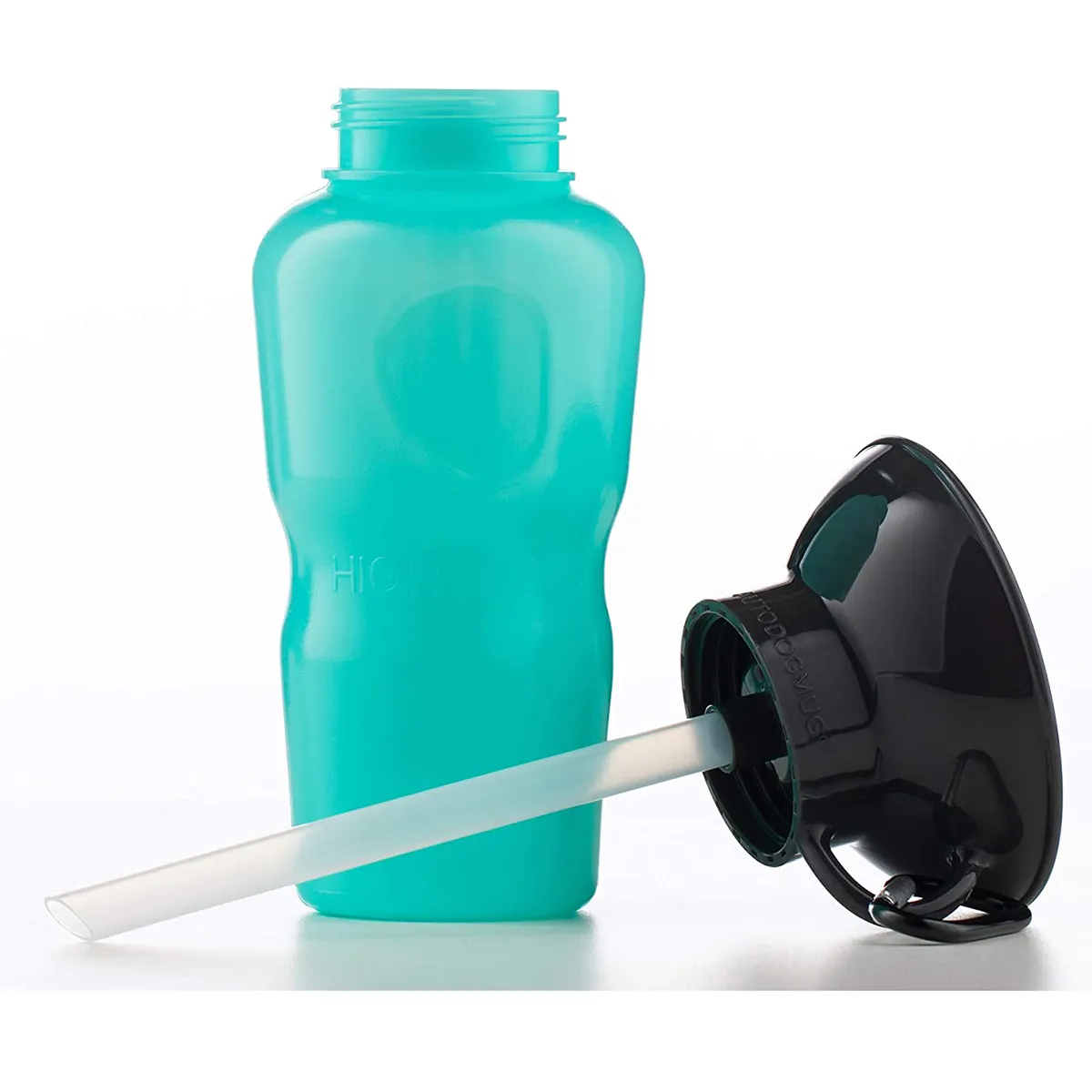 Highwave AutoMug Dog Water Bottle Seafoam 22 oz
