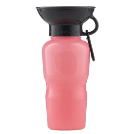 Highwave AutoMug Dog Water Bottle Soft Pink 22 oz
