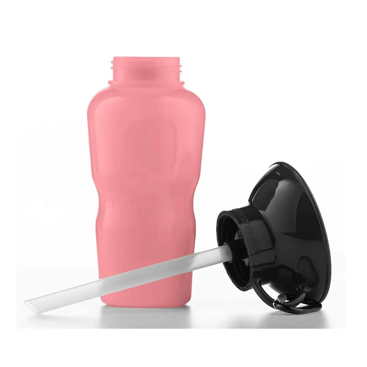 Highwave AutoMug Dog Water Bottle Soft Pink 22 oz