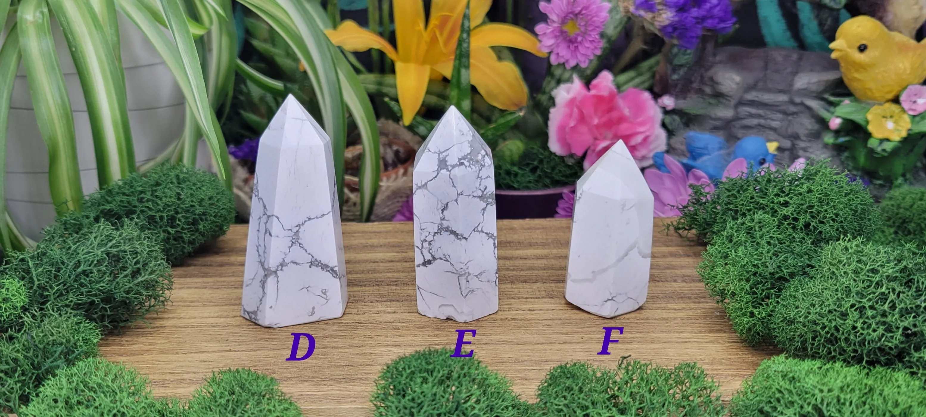 Howlite Towers