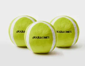 Jax & Bones - 3" Tennis Ball Plush Dog Toy