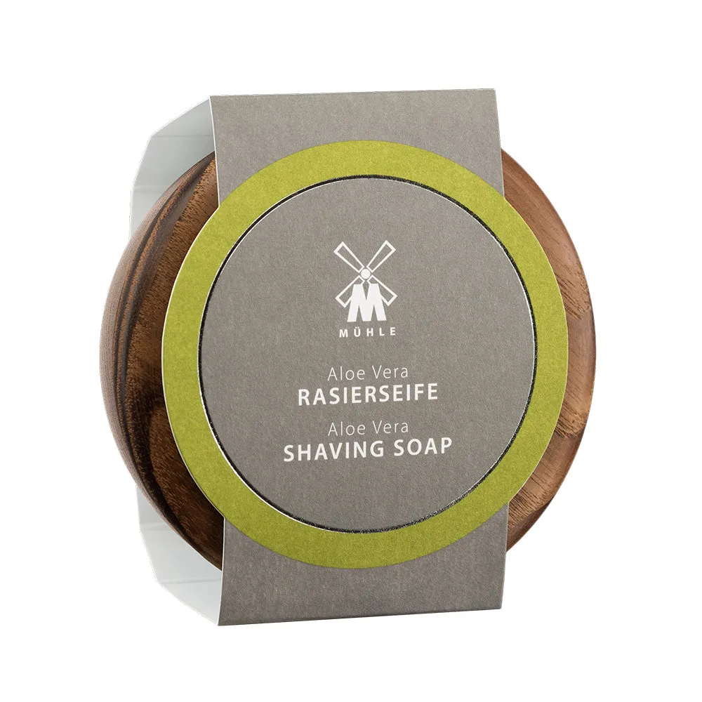 MÜHLE SHAVECARE Shaving Bowl w/ Shave Soap, Steamed Ash / Aloe Vera