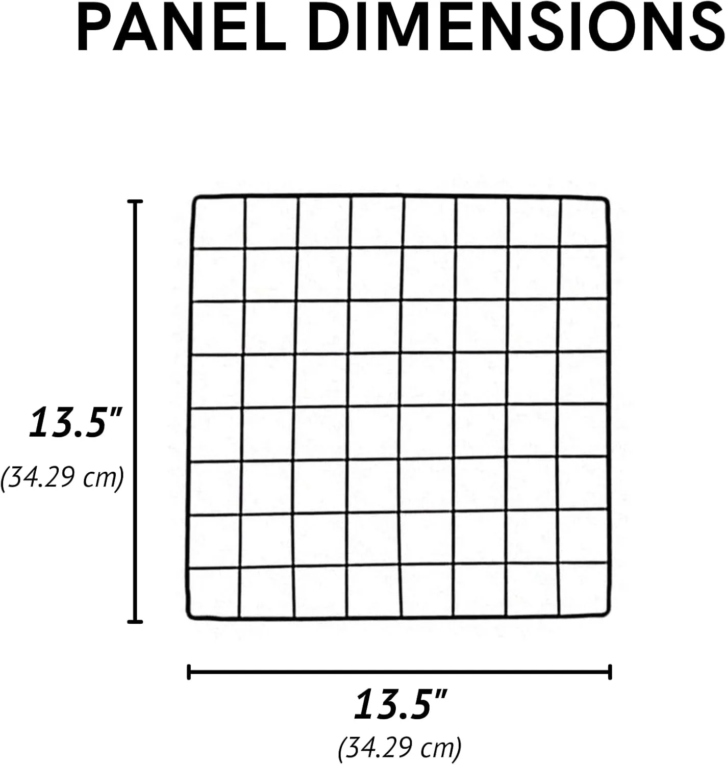 Midlee Guinea Pig Grid Cage Panels- Set of 12