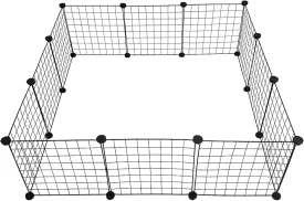 Midlee Guinea Pig Grid Cage Panels- Set of 12
