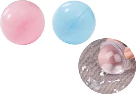 Mini Travel Lint Roller Balls - Washable, Reusable, Travel-Size - Effortless Dust, Fuzz, and Fur Removal for Clothes 2PCS