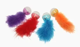 Multipet Lattice Ball with Feather - 2pack