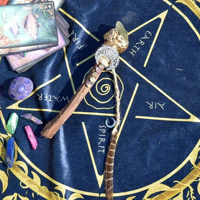 Natural Wood Summoning Wand