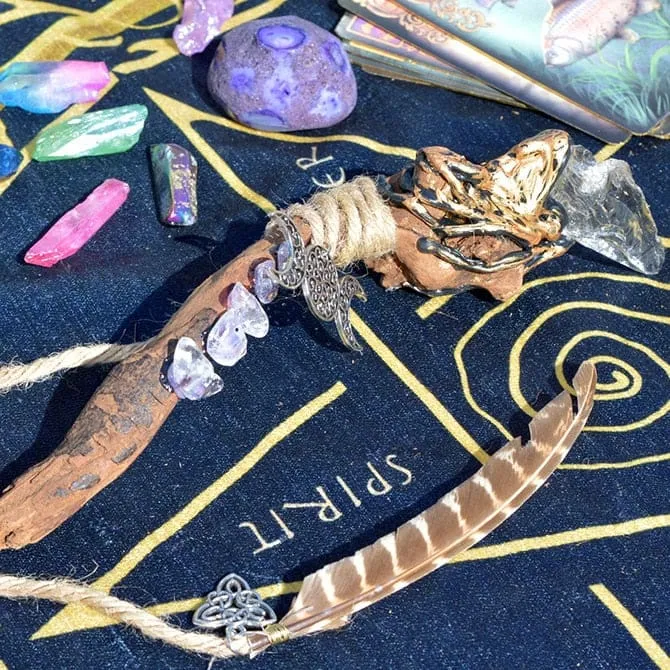 Natural Wood Summoning Wand