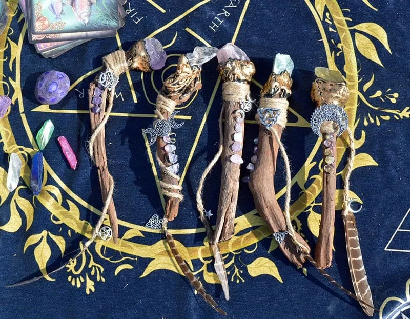 Natural Wood Summoning Wand