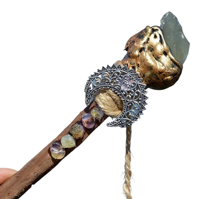 Natural Wood Summoning Wand
