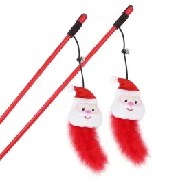 New Santa Cat Stick