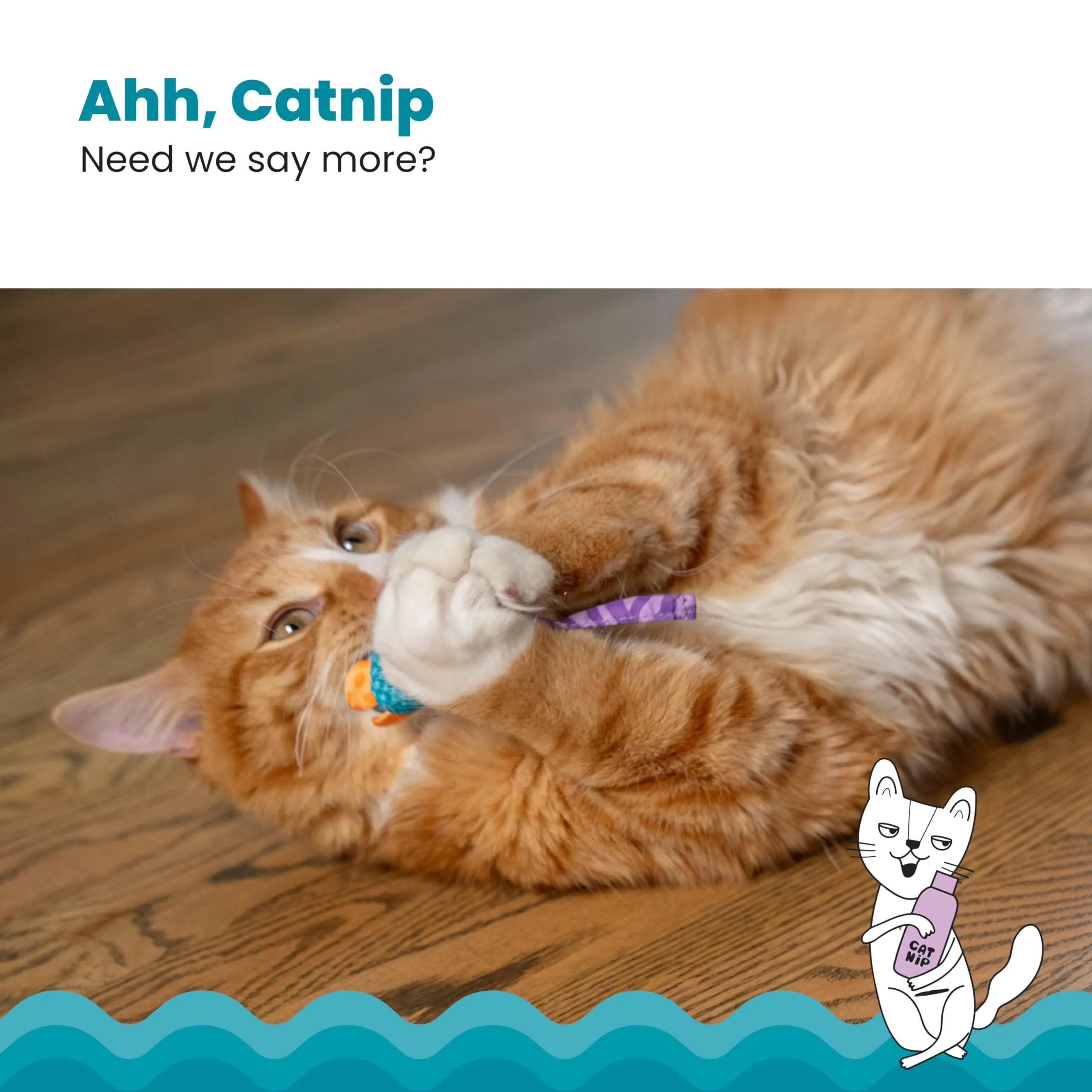 Petstages Mice Dental Floss Netted Chew and Plush Catnip Cat Toy - 2 Pack