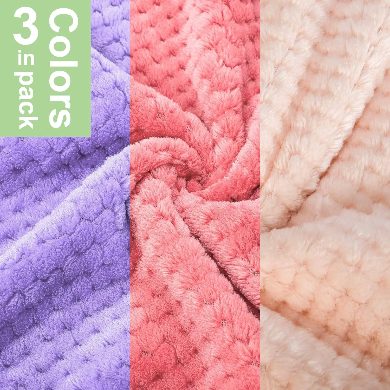 POMIU Dog Sweater, Dog Sweaters for Small Medium Dogs or Cat, Warm Soft Flannel Pet Clothes for Dogs Girl or Boy, Dog Shirt Coat Jacket (Peach Purple Rose, XX-Small)
