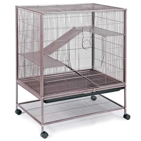 Rat and Chinchilla Cage - 31" L x 20.5" D x 40" H - Prevue Hendryx