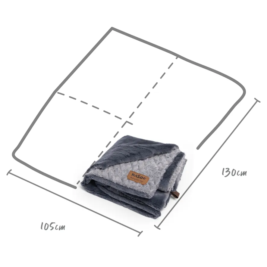 Reversible Snuggle Pet Blanket - Dusk