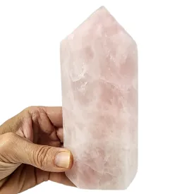 Rose Quartz Polished Tower - 1.38lbs