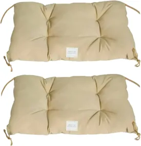 SHENGOCASE 2-Pack 8.7" x 15.7" Soft Cat Kneading Pillow Cushion Bed with Ties for Cat Dog House Perch Shelf, Pad Padding for Cage Kennel Backpack Carrier