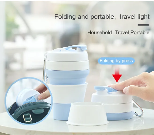 Silicone Coffee Mug | Collapsible Camping Cup
