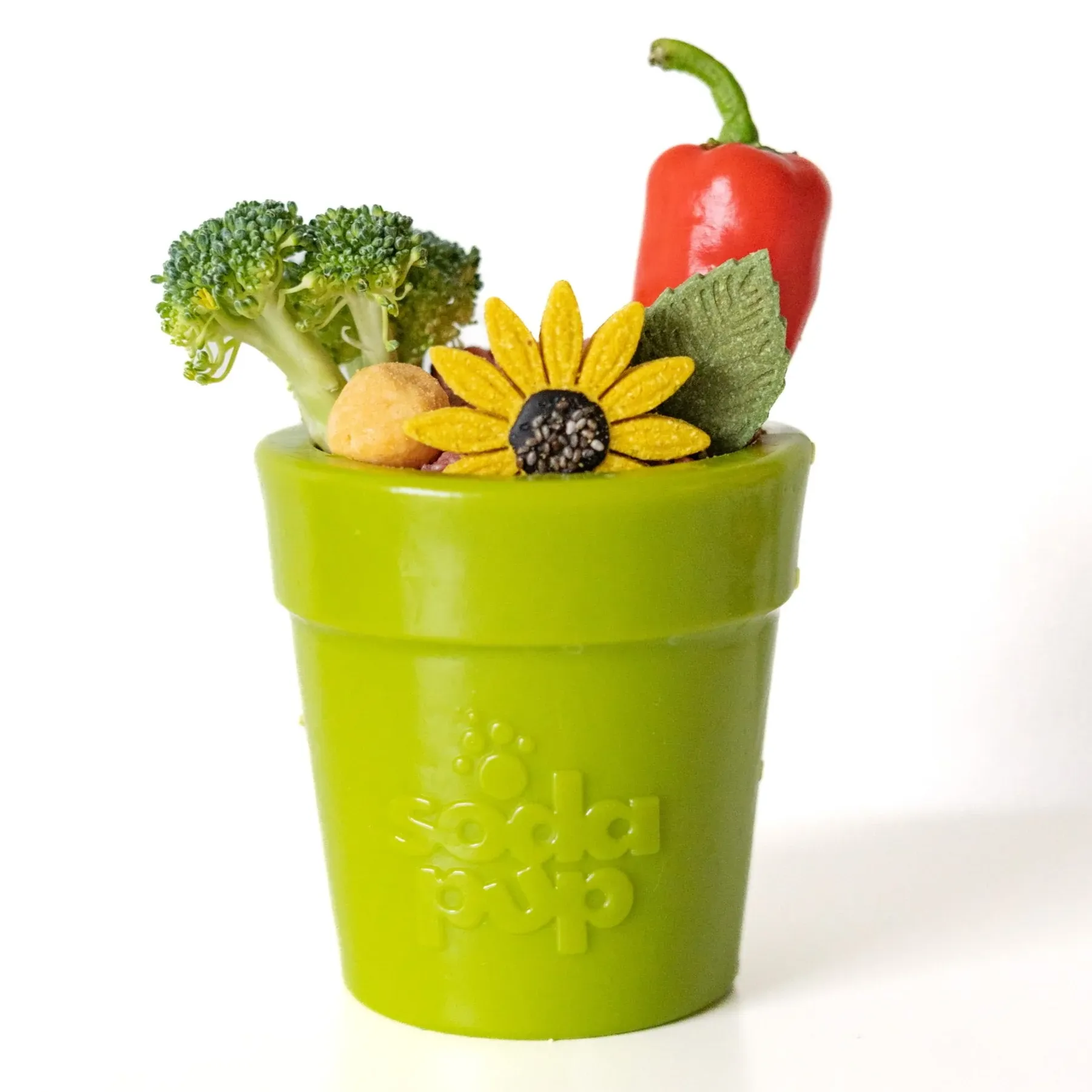 Sodapup Flower Pot Durable Treat Dispenser