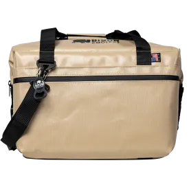 Tan Bison 24 Can -SoftPak Cooler Bag