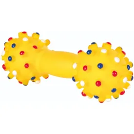 Trixie Vinyl Dumbbell Toy for Dogs (Yellow)