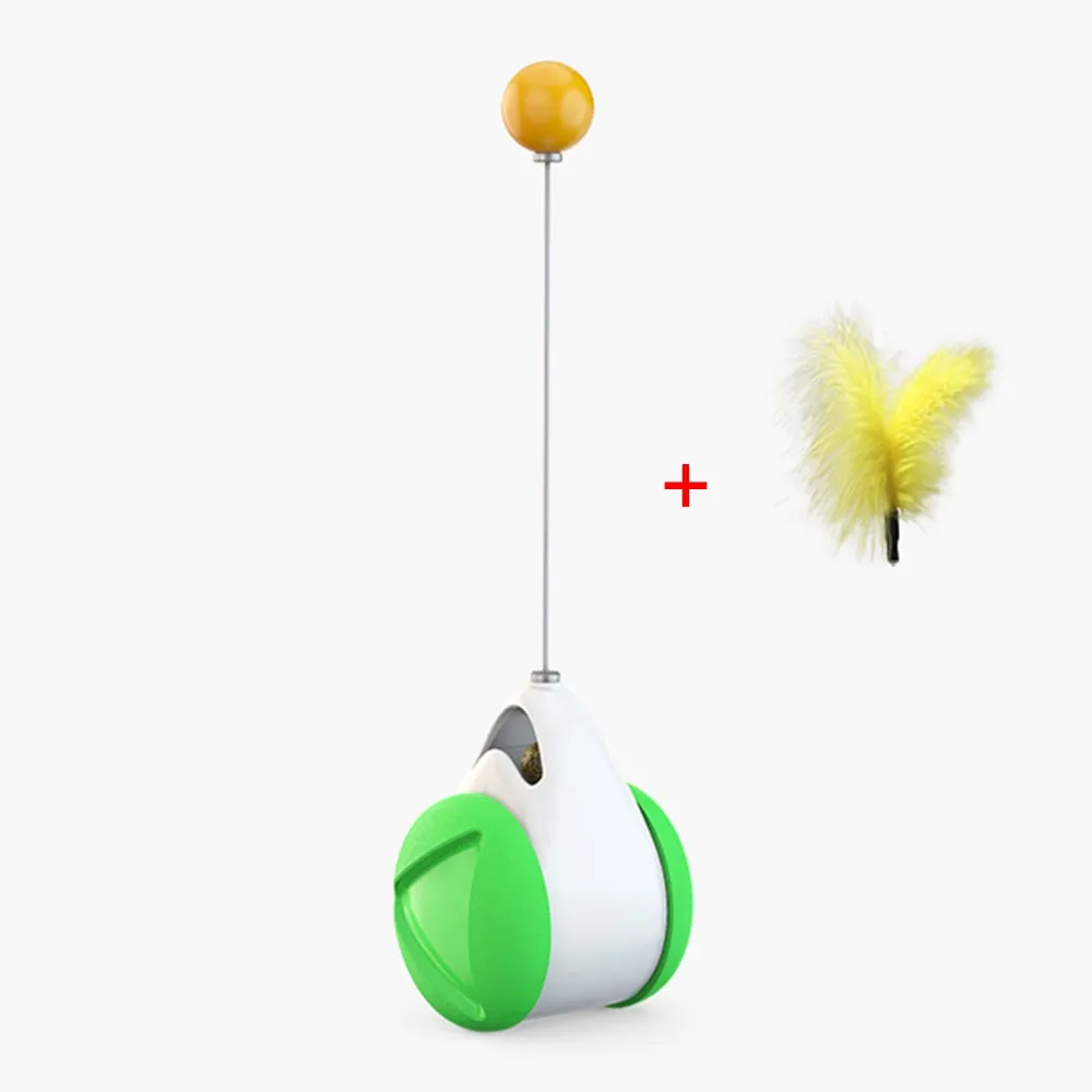 Tumbler Swing Toys for Cats Kitten Interactive Balance Cat Chasing Toy